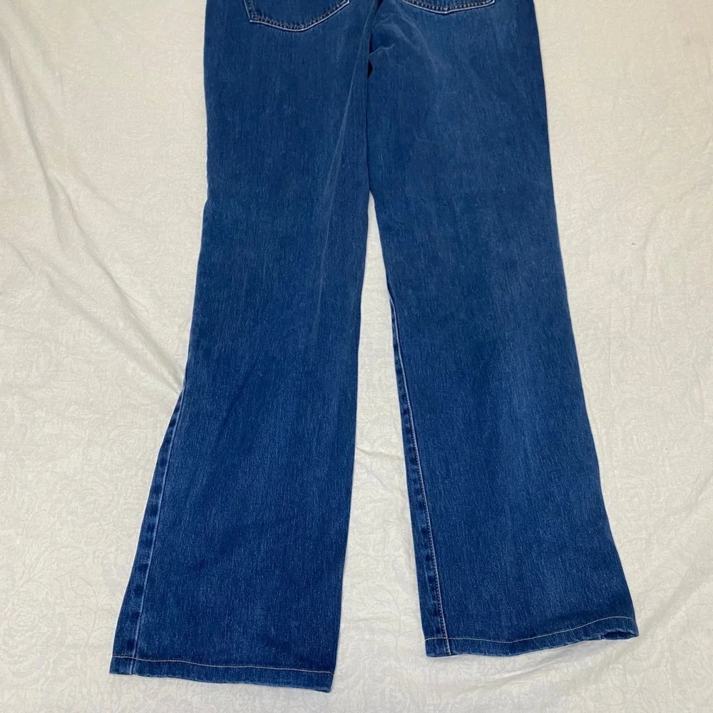 Faconnable Men's Straight Leg Blue Jeans 38L Cotton Made in Macau Design France - Picture 5 of 10